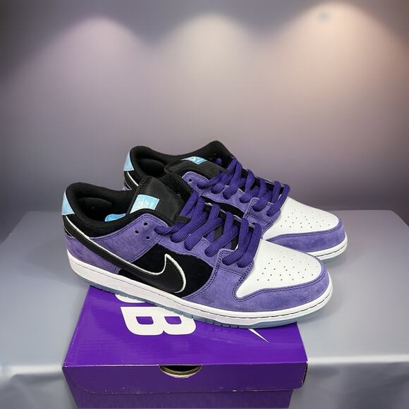 Nike SB Dunk Low Pro x Hayley Wilson \'Black and Court Purple\' Size 10.5M US main image 8